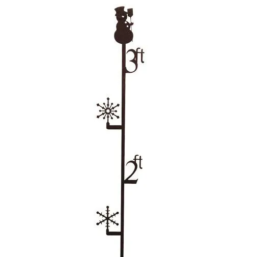 3-Ft Snowman Snow Gauge
