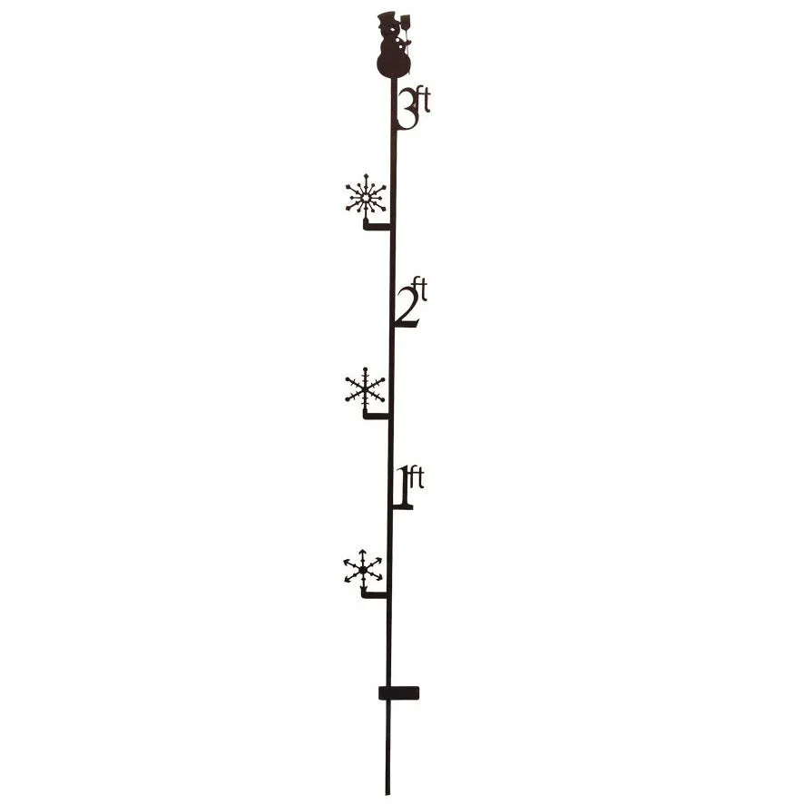 3-Ft Snowman Snow Gauge