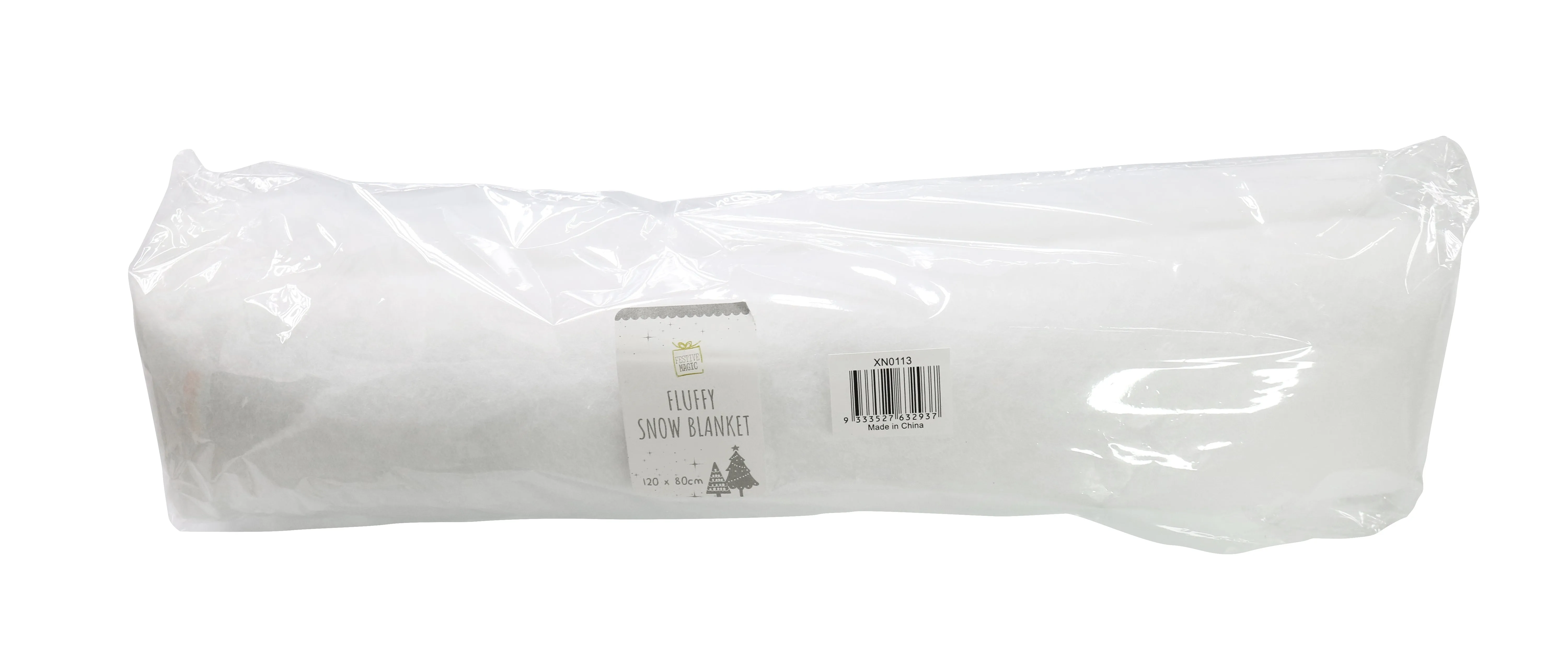 Fluffy Snow Blanket (120x80cm)