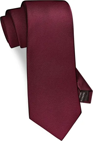 GUSLESON Classic New 3.15"??8cm?? Men's Solid Color Necktie Wedding Business Tie   Gift Box