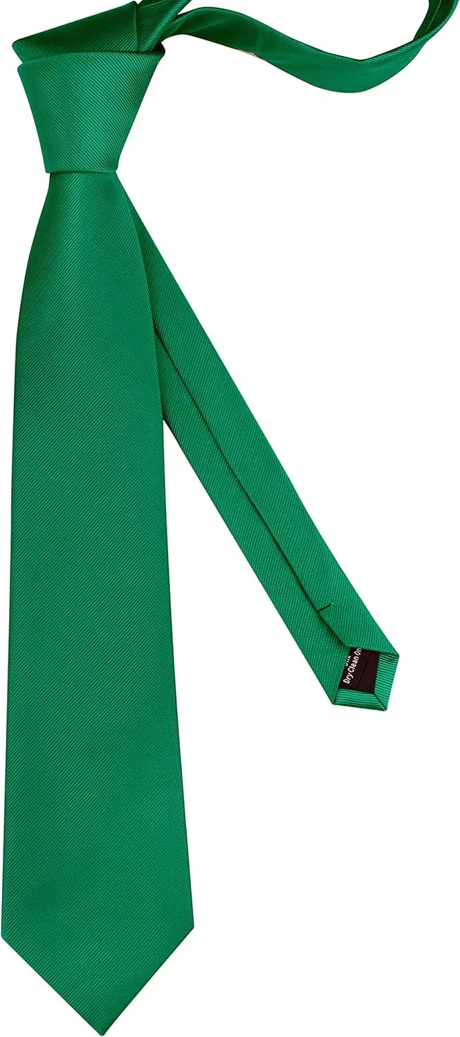 GUSLESON Classic New 3.15"??8cm?? Men's Solid Color Necktie Wedding Business Tie   Gift Box